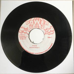 [Answer Riddim] Sugar Minott - Rydim / Reggae 80’s Dancehall Foundation / 45RPM 7インチレコード