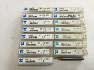 OSG Φ1.9mm 2刃 ショート EX-TIN-EDS Tinコート　16本 ◆ 送料185円