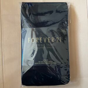 送料無料　新品　FOREVER21 タイツ　150-165cm 黒ブラック　送料込み