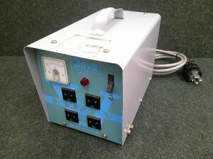 中古 SUZUKID スター電器 100V/115V出力 3kVA30分/1.5kVA連続 降圧専用ポータブル変圧器 トランスターブイ STV-3000