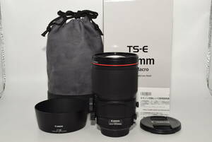 【特上品】 Canon ティルト・シフトレンズ TS-E135mm F4L マクロ フルサイズ対応 TS-E13540LM　#6244