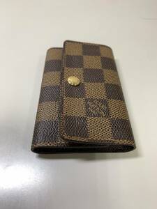 【質屋 尾張屋商店 東京】☆極美品☆ LOUIS VUITTON ルイヴィトン ミュルティクレ6 ダミエ N62630