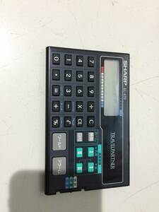 中古品 SHARP EL-470 TRAVELPARTNER 現状品