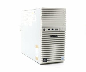 NEC Express5800/T110i Xeon E3-1220 v6 3GHz 8GB 1.2TBx4台(SAS2.5インチ/12Gbps/RAID6構成) DVD-ROM AC*2 MegaRAID MR9362-8i 1GB