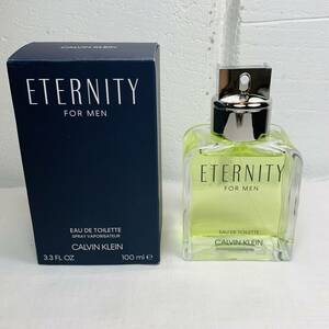 CALVIN KLEIN カルバンクライン ETERNITY FOR MEN エタニティ フォーメン オードトワレ 香水 100ml 003 USE品 1円スタート