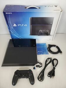 SE3010-0501-46 【中古】 SONY PlayStation4 PS4 CUH-1000A B01 500GB ジェット・ブラック 本体 初期化済