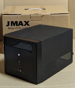 【ジャンク品】JMAX Mini-ITX型ケース/JMAX-FXシリーズ JX-FX100B キューブ型