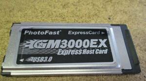 ★：ノート用　PhotoFast「GM3000EX」 USB3.0が使える！