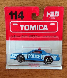 トミカ 114 ミニカー シボレー カマロ ポリスカー 1/66 日本製 ブリスターパック 同梱可 未開封