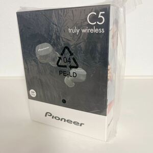 1円スタート 新品未使用未開封品 パイオニア 完全ワイヤレスイヤホン Bluetooth対応/左右分離型/マイク付き ブラック SE-C5TW(B) Pioneer