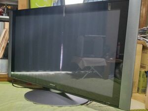 HITACHI プラズマテレビ 55型 W55P H8000 WOOO ウー ジャンク 日立 2005年製 引き取り限定