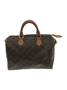 LOUIS VUITTON◆スピーディ30_モノグラム_BRW/PVC/BRW