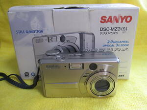 かなり美品 名機★動作確認済★SANYO DSC-MZ3 付属品セット メモリー付