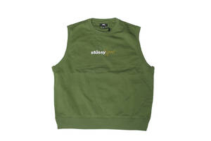 STUSSY SPORT FLEECE VEST SIZE L