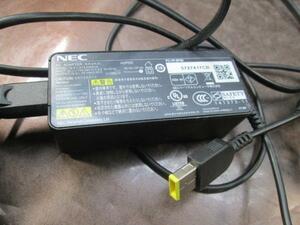 NEC LAVIE Z用ACアダプタ－ADP003 PC-VP-BP98 電源ケーブル付属 20V 2.25A