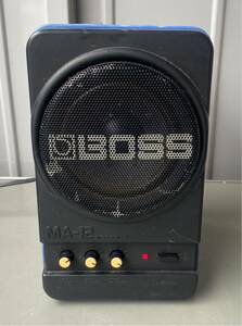 BOSS ボス アンプ内蔵モニタースピーカー MA-12 Micro Monitor 通電OK