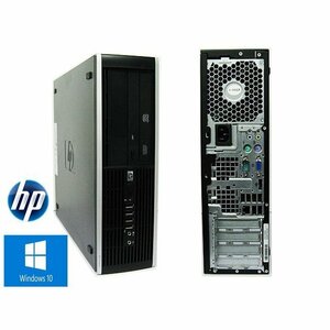 中古パソコン デスクトップパソコン Windows 10 Pro 32bit HP Compaq シリーズ Celeron～ メモリ4G 新品SSD120GB DVD-ROM Office