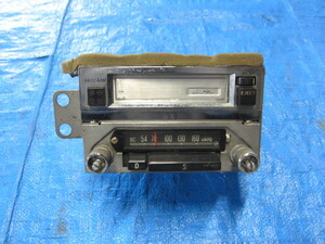 TOYOTA　カーステレオ　当時物　旧車　ナショナル　86260-22010　未テスト品　ジャンク　カセット　ラジオ