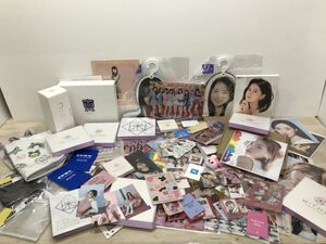 K-pop アイドル IZ*ONE NiziU グッズ うちわ クッション 生写真 ハンガー シーグリ アクリル ペンライト 等 まとめ セット[C3625]