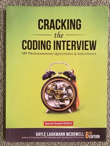 Cracking the Coding Interview 6th Edition 英語版