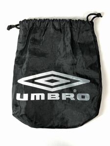 umbro アンブロ ナイロンポーチ ポーチ ブラック 黒 やや美品 中古 送料185円