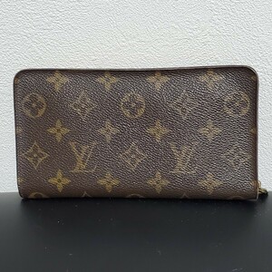 1円～LOUIS VUITTON ルイヴィトン モノグラム ラウンドファスナー 長財布 ポルトモネ M61727 030