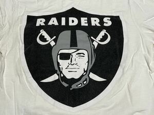 激安☆Supreme シュプリーム NFL Raiders T-Shirt NFLレイダース ４７ ポケット Tシャツ ホワイト S ⑦