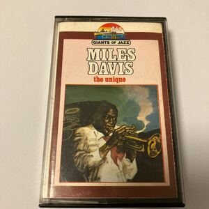 【イタリア盤洋楽カセットテープ】マイルス・デイヴィス／THE UNIQUE VOL.2／ジャズ、ビバップ／カセットテープ、CD多数出品中