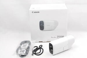 ★美品★ 即決 キャノン Canon PowerShot ZOOM パワーショットズーム ホワイト コンパクトデジタルカメラ （R6-220）