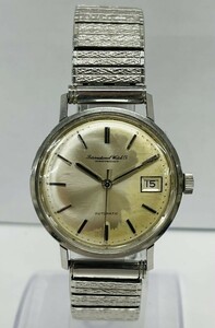 C247-I55-372 ◎ IWC SCHAFFHAUSEN International Watch インターナショナルウォッチ CAL 8541 メンズ 自動巻き デイト 腕時計 稼働