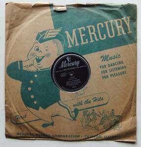 ◆ OSCAR PETERSON / Debut / Tenderly ◆ Mercury 8917 (78rpm SP) ◆