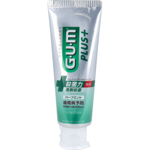 GUM ガム・プラスデンタルペースト ハーブミント 120g