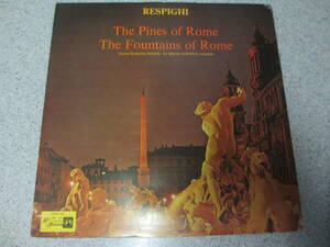 サー・マルコム・サージェント指揮　レスピーギ　交響詩　ローマの松　ローマの噴水　ロンドン交響楽団