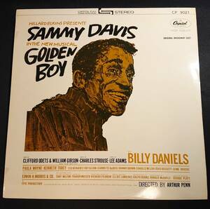 LPレコード 赤盤 ガリ刷り「GOLDEN BOY/SAMMY DAVIS etc.」/CP 9021/サミー・デイヴィスJr/ゴールデン・ボーイ/レーベル誤記あり