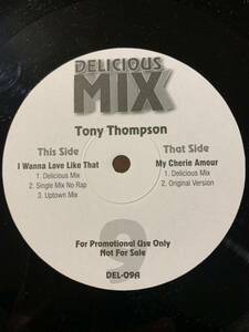 Tony Thompson I Wanna Love Like That My Cherie Amour Delicious Mix special remix wicked