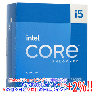 【中古】Core i5 13600KF 3.5GHz LGA1700 125W SRMBE 元箱あり [管理:1050022372]