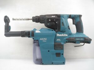 ♪makita マキタ 充電式ハンマドリル HR282D 集じんシステムDX03付♪動作OK 中古品