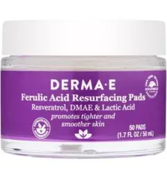 【日本正規品】DERMA-E エクスフォリエイト パッド(ふきとり洗浄料)