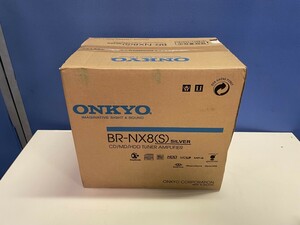 【デッドストック】 ONKYO オンキヨー BR-NX8(S) CD MD HDDチューナーアンプ シルバー