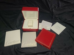 ■本物Cartier時計用BOX&無記名ギャラ付属品一式■カルティエ/タンク/箱.ボックス.BOXその1