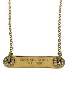 MICHAEL KORS◆ネックレス/-/GLD/トップ有/レディース