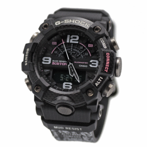 CASIO カシオ MASTER OF G LAND MUDMASTER バートン BURTON コラボレーションモデル GG-B100BTN-1AJR モバイルリンク機能 メンズ 中古