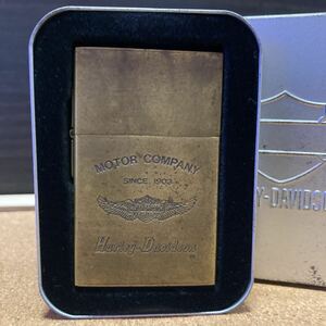 超希少　ハーレーダビッドソン　1932 レプリカ　zippo Harley-Davidson ジッポ ZIPPO ソリッドブラス　真鍮