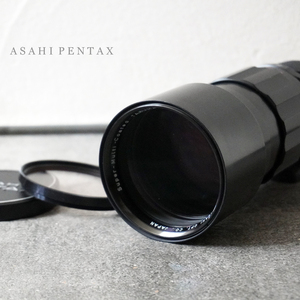 良品 アサヒ ペンタックス ASAHI PENTAX Super-Multi-Coated TAKUMAR F4 300mm M42 マウント 中判 レンズ 一眼レフ 交換 タクマー