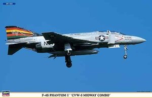 【中古】 1/72 F-4Sファントム CVW-5 ミット゛ウェイ コンポ