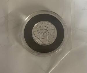 【レア】1999年 アメリカ プラチナ コイン 1/10oz 10ドル 