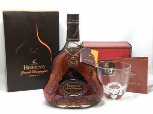 Hennessy ヘネシー XO グランドシャンパーニュ 50周年記念ボトル Grande Champagne 700ml 未開封 箱・グラス付き