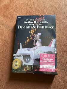 日本国内　正規品　当時物　松田聖子　Pre 35th Anniversary～ Seiko Matsuda Concert Tour 2014 Dream & Fantasy 初回限定盤　DVD 新品