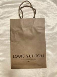  【ルイヴィトン/LOUIS VUITTON】ショッパー 紙袋 28×20×6cm