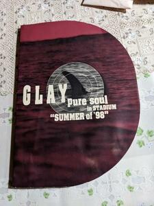 GLAY グレイ　コンサートパンフ　pure soul in STADIUM “SUMMER of